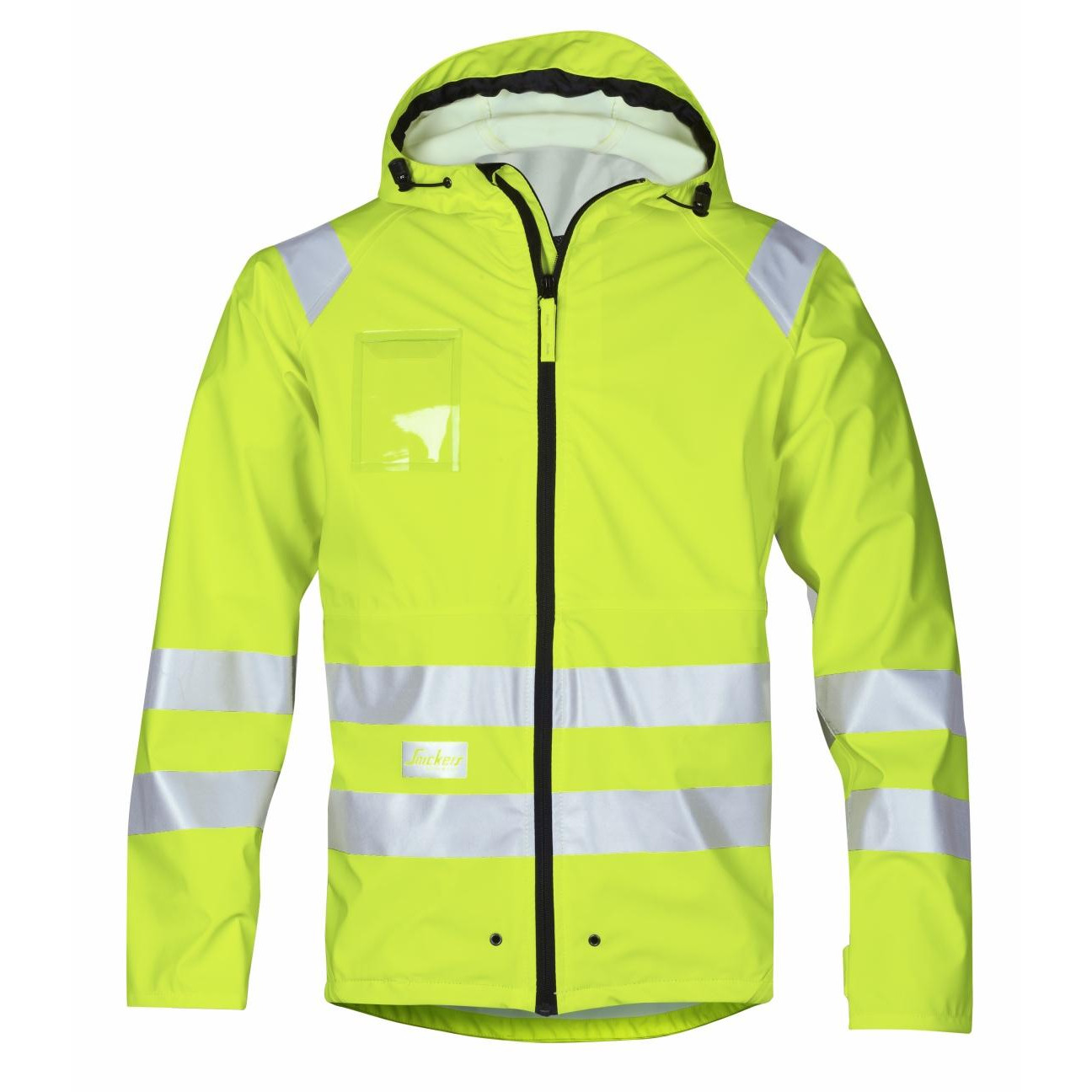 Snickers Snickers Workwear High Vis PU Regen Arbeitsjacke Klasse 3 8233 Farbe High Visibility Yellow Base GroBe L bei workzone engel Nur 93 00 snickers24