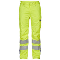 FE-Engel Safety+ Hose EN 20471, 2285-172, Farbe Gelb/Marine, Größe 48