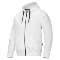 Snickers Workwear Hoodie mit Reißverschluss, 2801, Farbe White/Base, Größe M