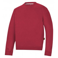 Snickers Workwear Sweatshirt, 2810, Farbe Chili Red/Base, Größe S