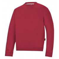 Snickers Workwear Sweatshirt, 2810, Farbe Chili Red/Base, Größe M