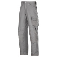 Snickers Workwear Handwerker Arbeitshose, Canvas+, 3314, Farbe Grey, Größe 56