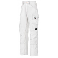 Snickers Workwear Malerhose, 3375, Farbe White, Größe 42