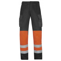 Snickers Workwear High-Vis Arbeitshose, Klasse 1, 3833