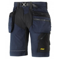 Snickers Workwear FlexiWork Arbeitsshorts+, m. HP, 6904, Farbe Navy/Black, Größe 48