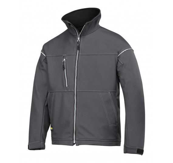 Snickers Workwear Profil Softshell Arbeitsjacke, 1211, Farbe Steel Grey/Base, Größe XXL Regular