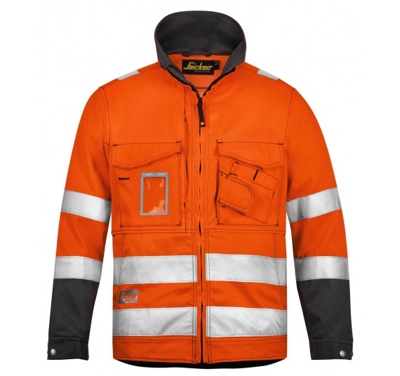 Snickers Workwear High Vis Arbeitsjacke, Klasse 3, 1633