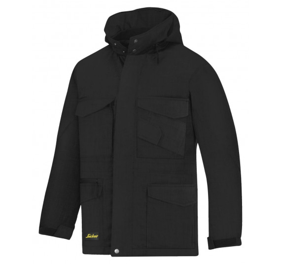 Snickers Workwear Handwerker Winter Kurzmantel, 1822, Farbe Black, Größe XXXL