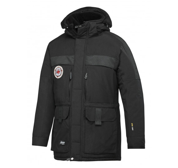 Snickers Workwear XTR Arctic Winter-Arbeitsparka, 1889, Farbe Black, Größe XL