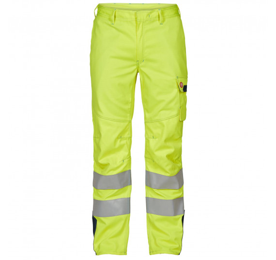 FE-Engel Safety+ Hose EN 20471, 2285-172, Farbe Gelb/Marine, Größe 48