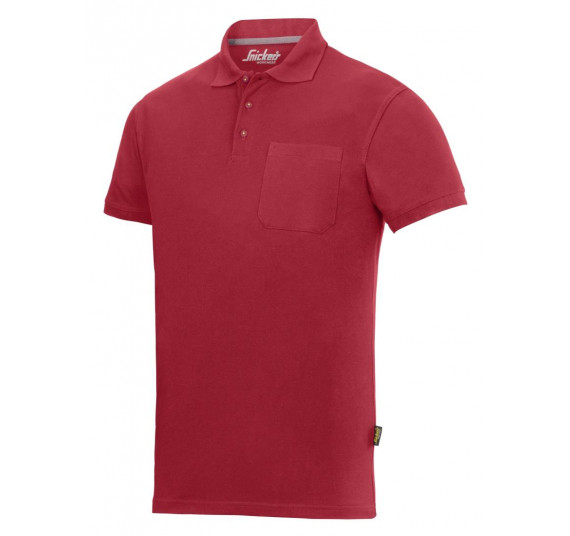 Snickers Workwear Polo Shirt, 2708, Farbe Chili Red/Base, Größe S