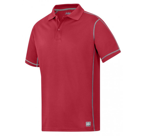 Snickers Workwear A.V.S. Polo Shirt, 2711, Farbe Chili Red/Base, Größe M