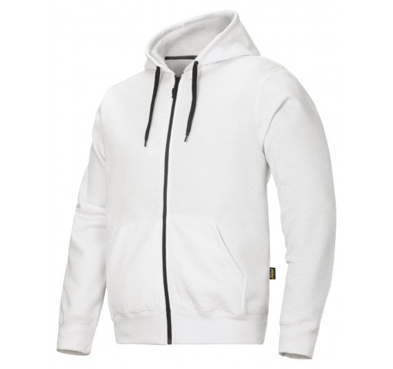 Snickers Workwear Hoodie mit Reißverschluss, 2801, Farbe White/Base, Größe M