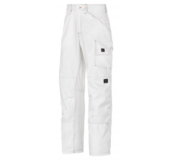 Snickers Workwear Malerhose, 3375, Farbe White, Größe 42