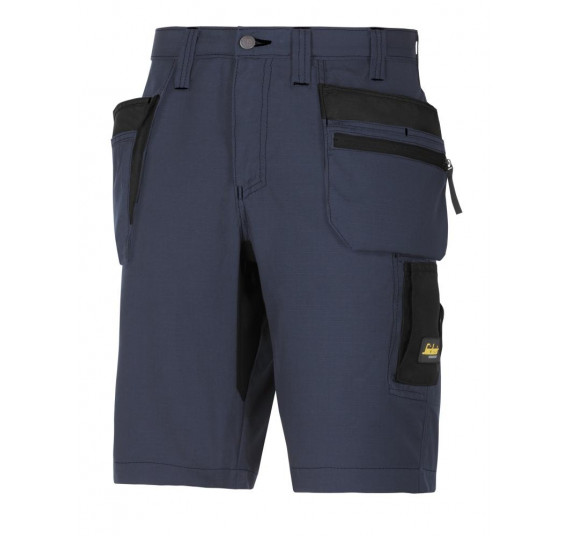 Snickers Workwear LiteWork, 37.5 Arbeitsshorts+ mit Holstertaschen, 6101, Farbe Navy/Black, Größe 54