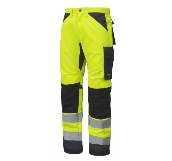 Snickers Workwear AllroundWork, High-Vis Arbeitshose+, Klasse 2, 6331