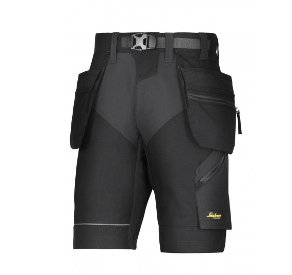 Snickers Workwear FlexiWork Arbeitsshorts+, m. HP, 6904