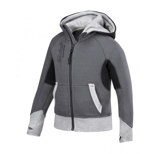 Snickers Workwear Junior Hoodie mit Reißverschluss Größe 134/140